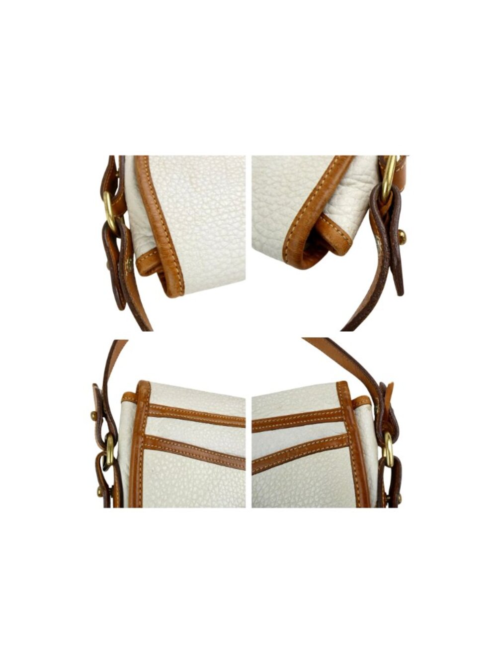 Dooney & Bourke Chalk Tan Pebble Leather Crossbody - Picture 11 of 16